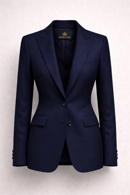 AIDELOJE Tailored Wool Blazer