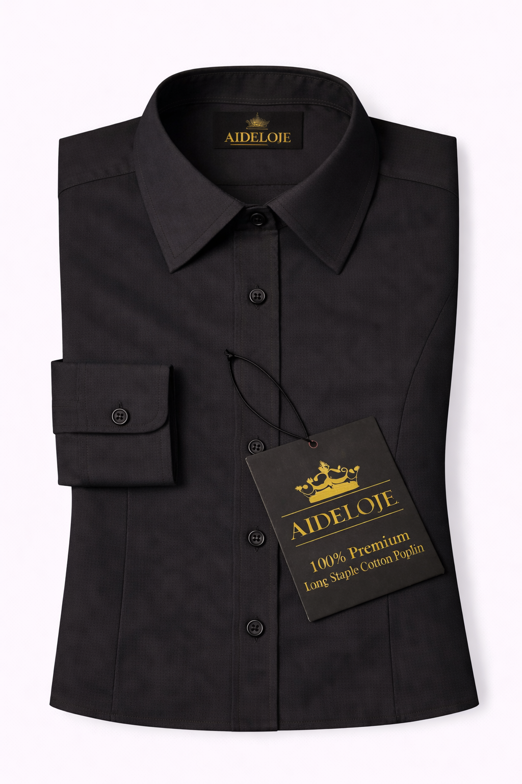 Classic Premium Long-Staple Cotton Poplin Button-Up Shirt