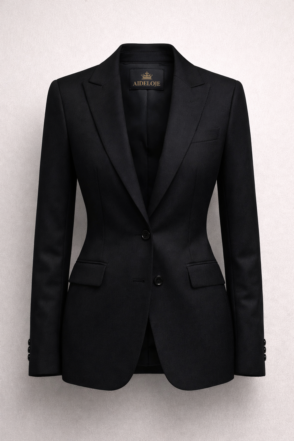 AIDELOJE Tailored Wool Blazer