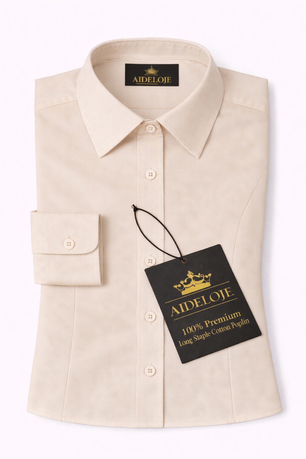 Classic Premium Long-Staple Cotton Poplin Button-Up Shirt